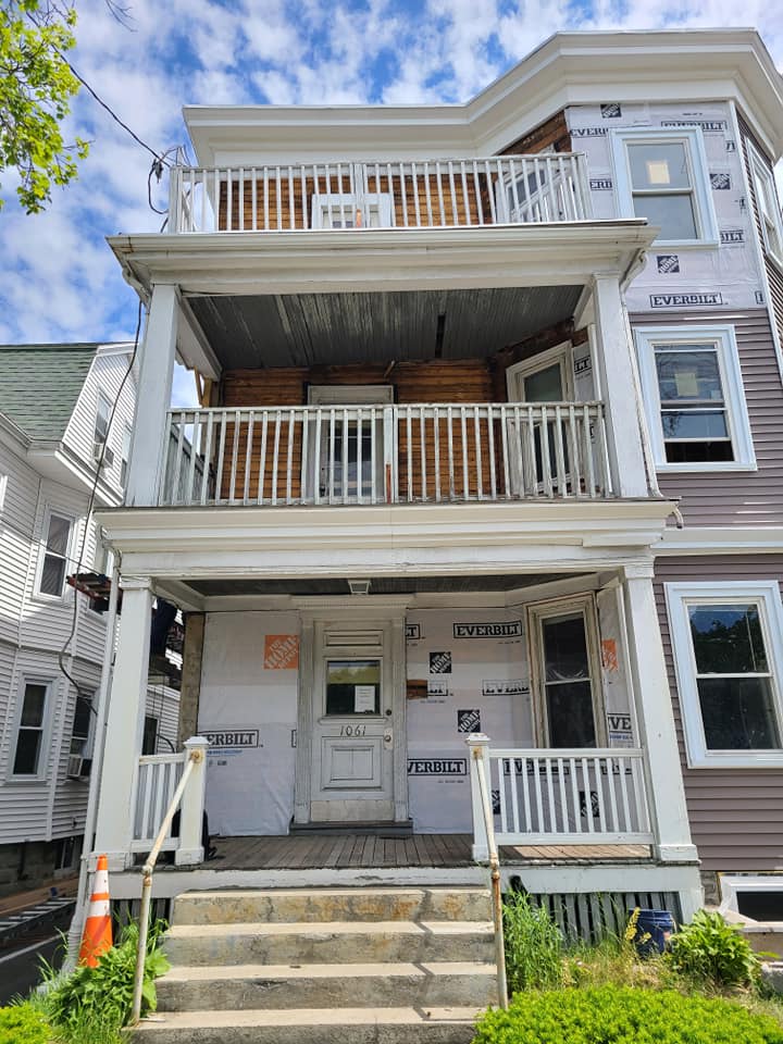 Deck project — before